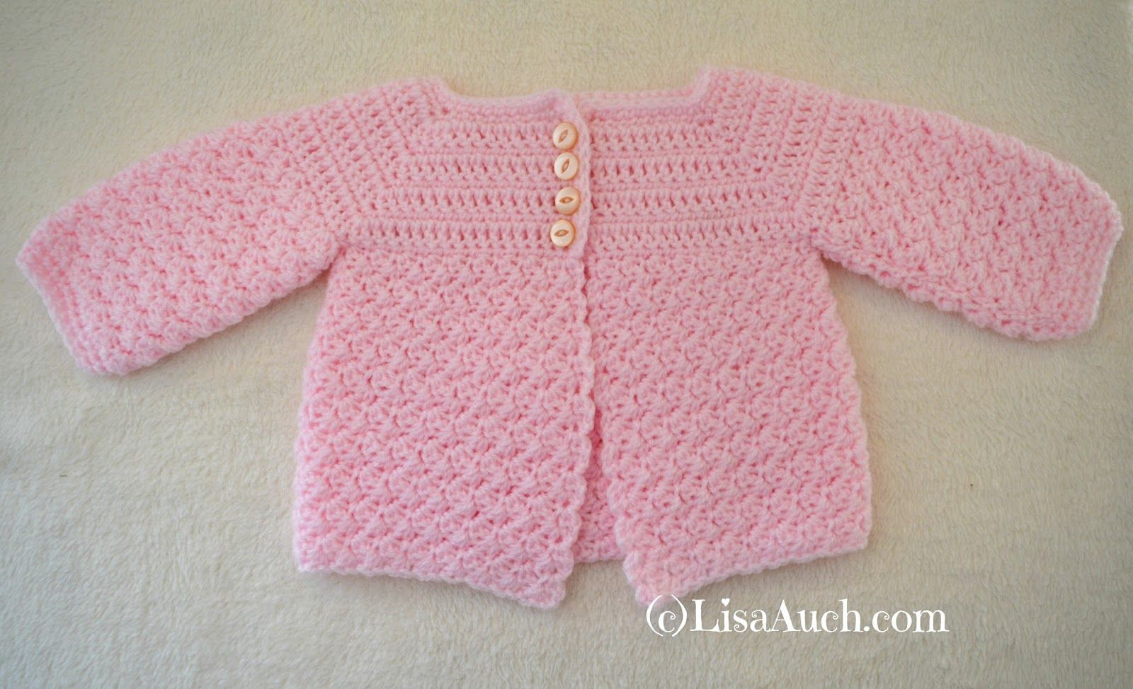 Crochet Newborn Sweater Pattern Crochet Ba Cardigan Easy Free Pattern Ba Stuff Pinterest