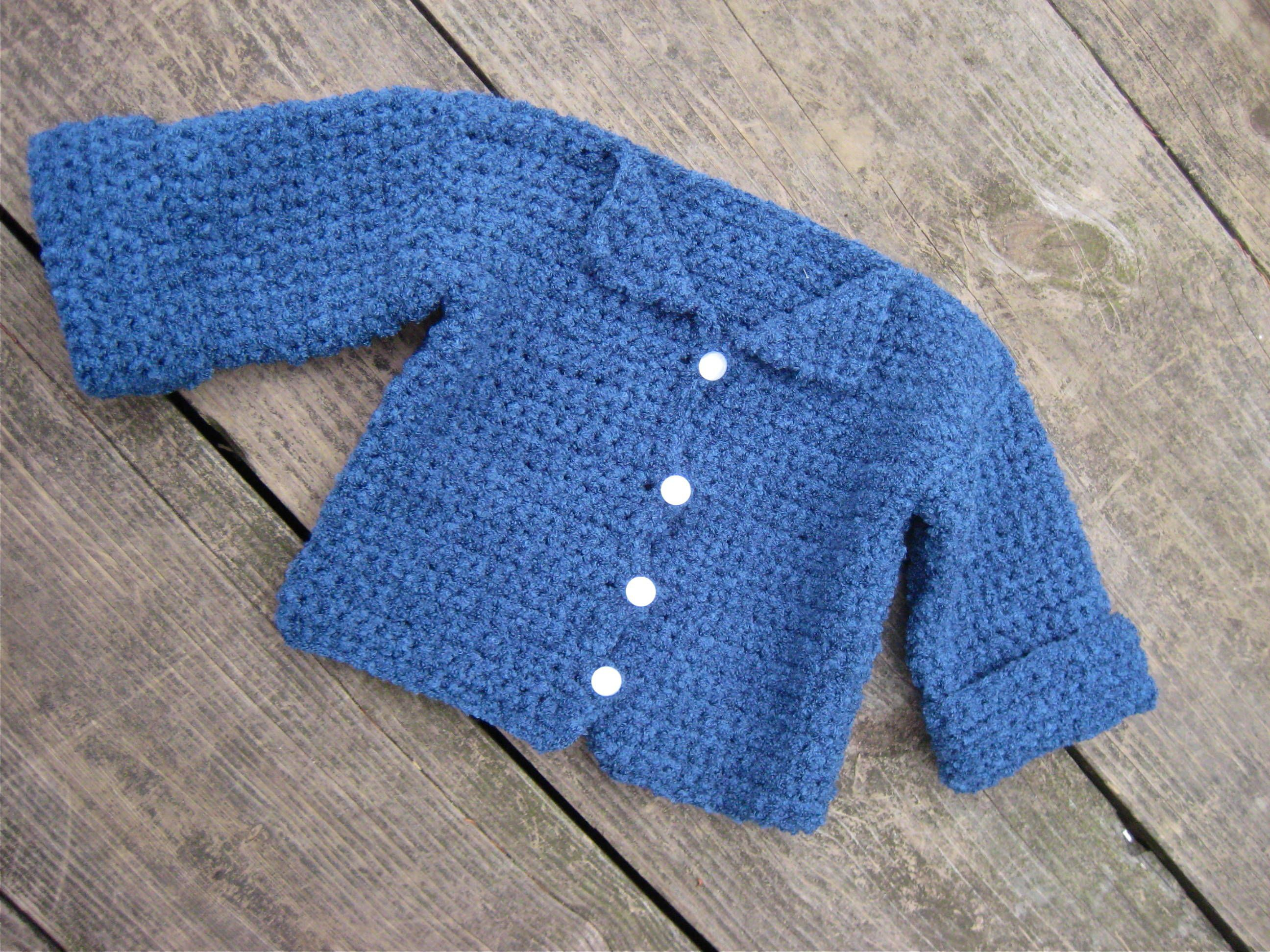 Crochet Newborn Sweater Pattern Crochet Ba Sweater Free Pattern