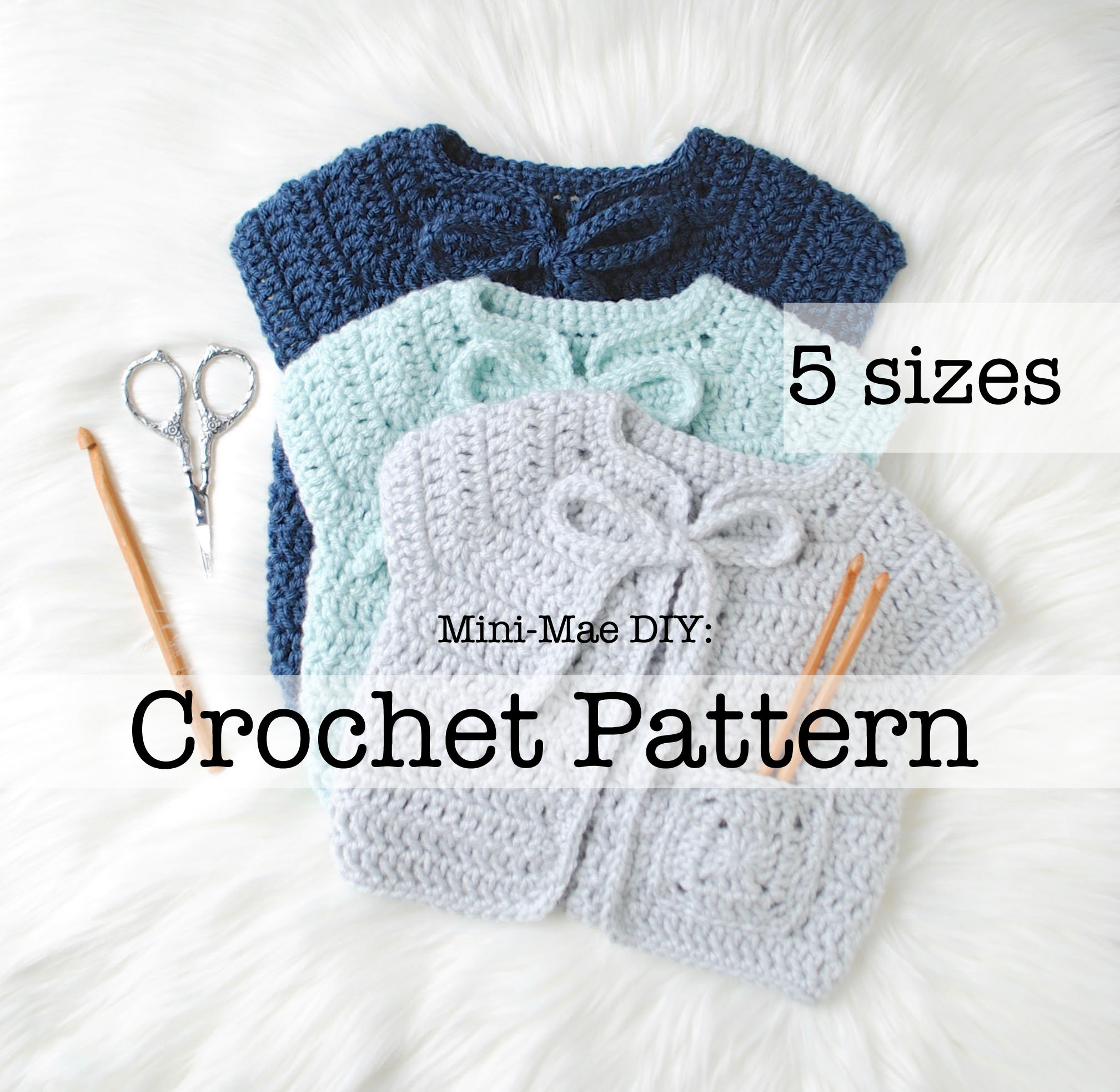 Crochet Newborn Sweater Pattern Crochet Pattern Ba Sweater Pattern Crochet Sweater Etsy