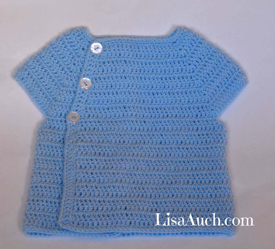 Crochet Newborn Sweater Pattern Free Crochet Patterns And Designs Lisaauch Free Crochet Cardigan