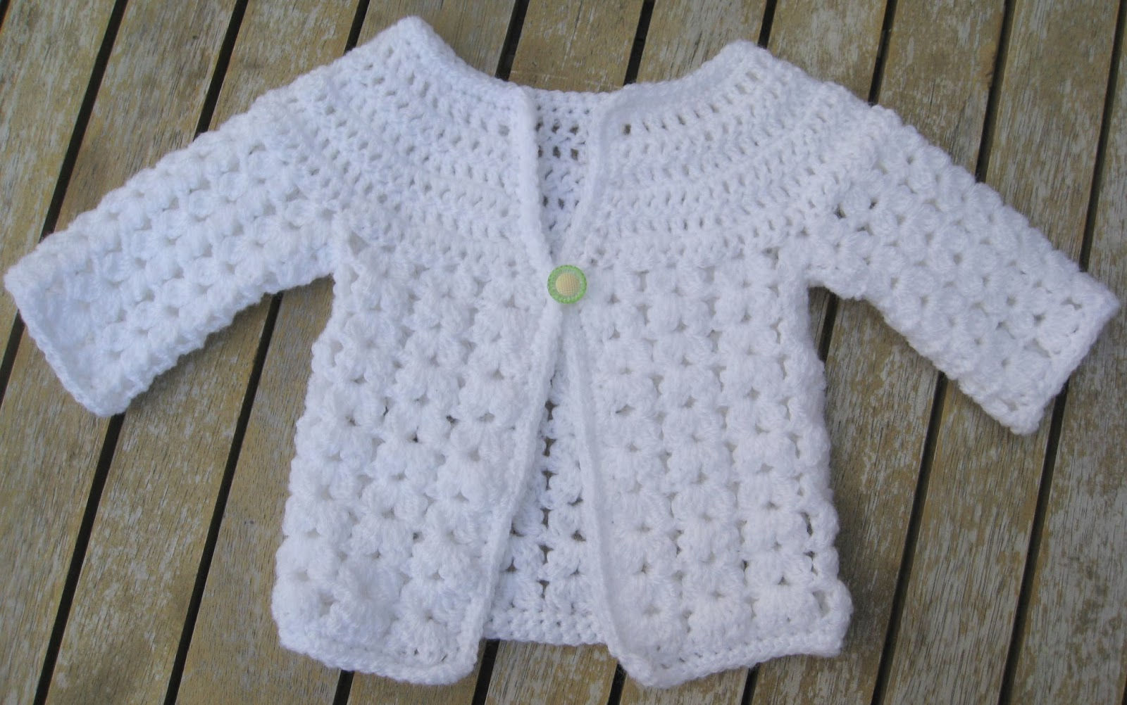 Crochet Newborn Sweater Pattern Sammys Stitches Newborn Ba Cardi