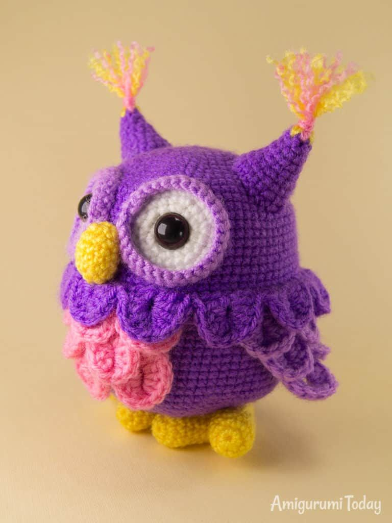 Crochet Owl Pattern Crochet Owl Amigurumi Pattern Just For Fun Toys Crochet