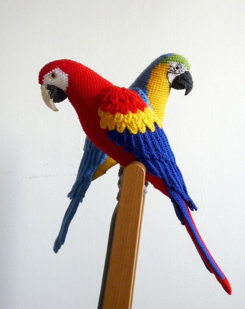Crochet Parrot Pattern Heres The Pattern For My Buckbeak Amigurumi Please Let Me Know If