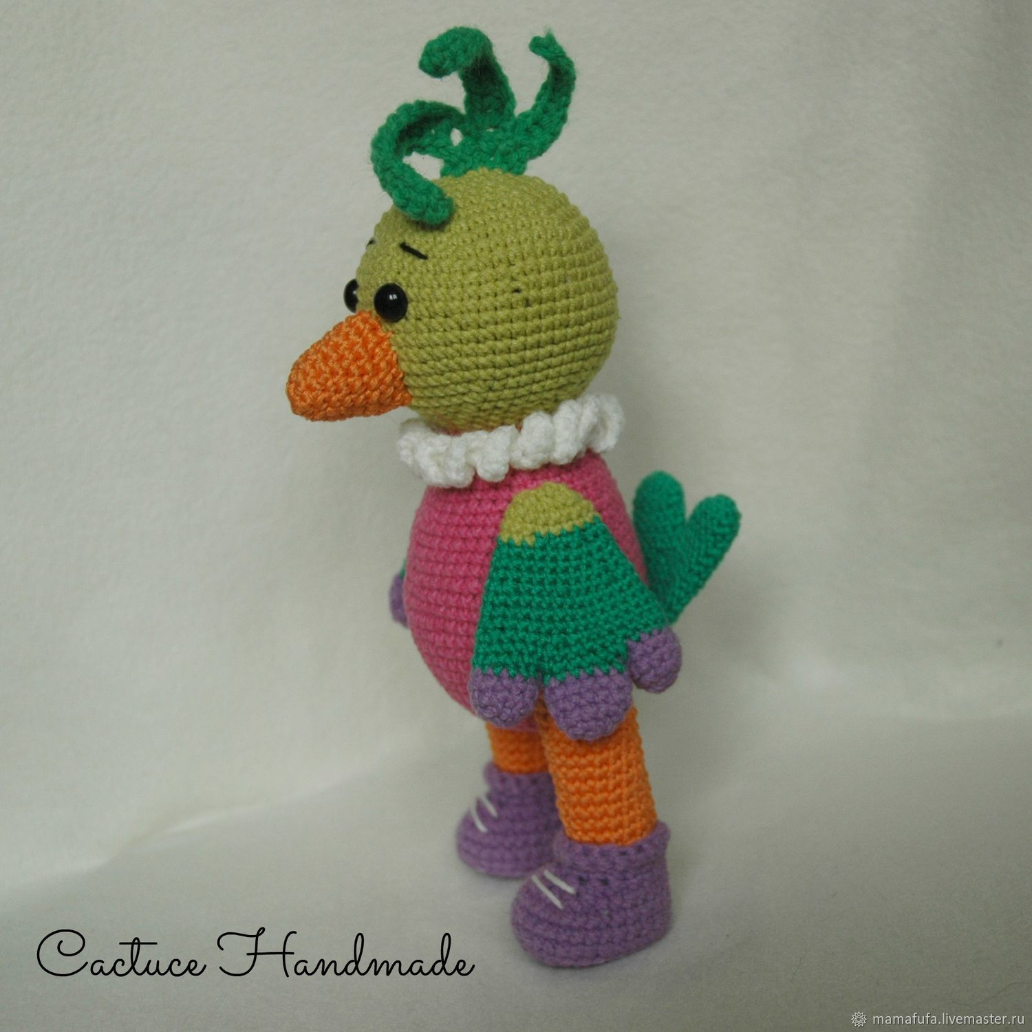 Crochet Parrot Pattern Master Class On Crochet Parrot Shop Online On Livemaster With
