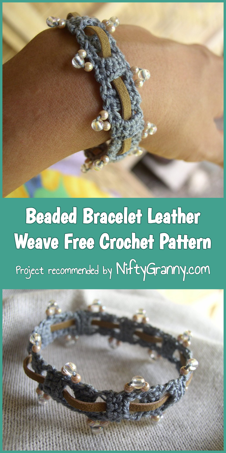 Crochet Pattern Bracelet 5 Extra Easy Crochet Bracelets Free Patterns Niftygranny