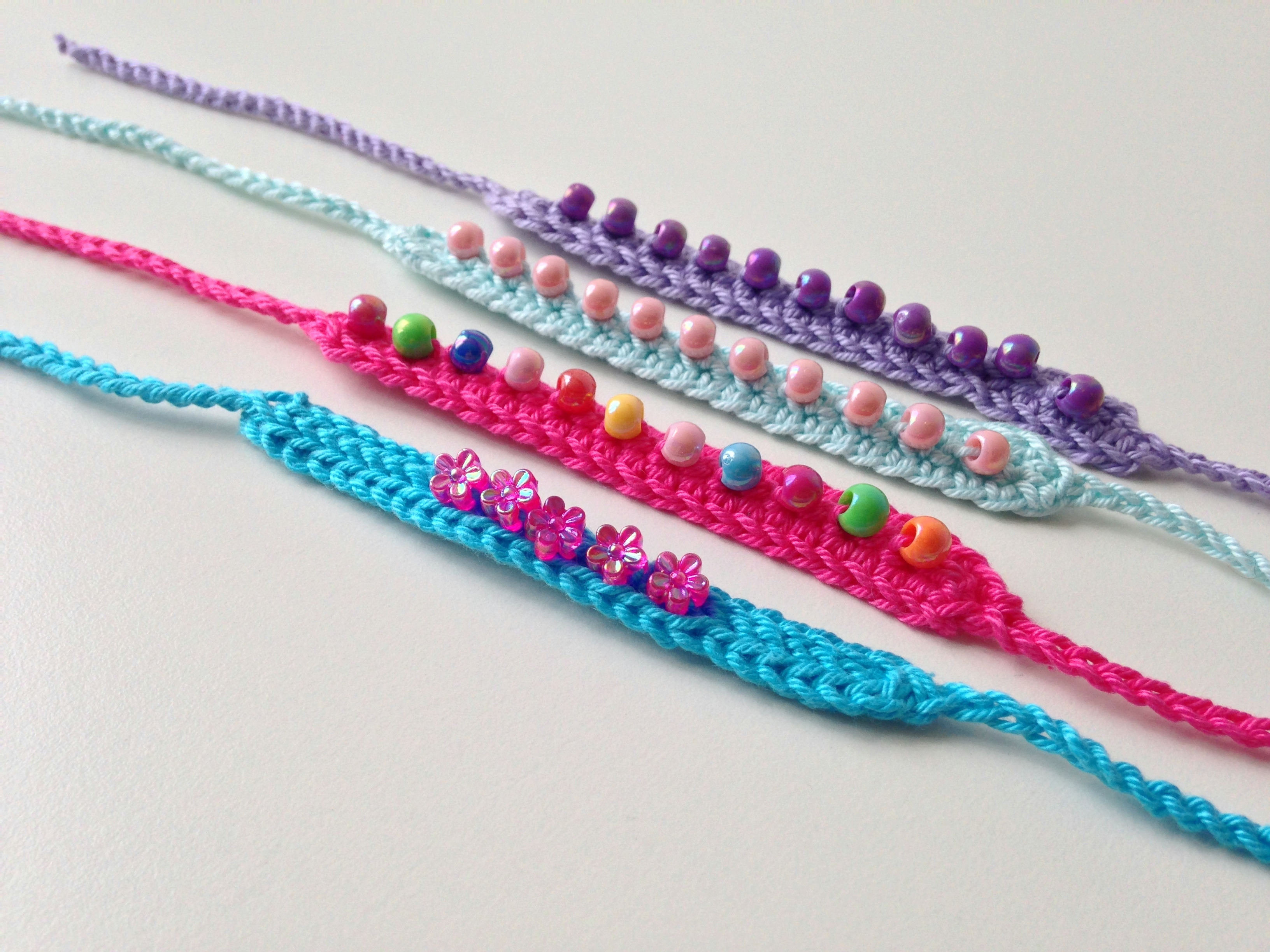 Crochet Pattern Bracelet Friendship Bracelets Marrose