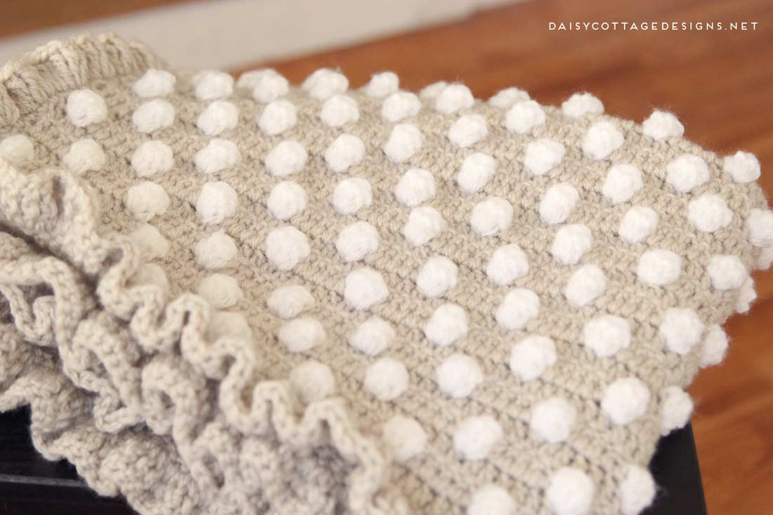 Crochet Pattern For Baby Blanket Crochet Ba Blanket Pattern From Daisy Cottage Designs