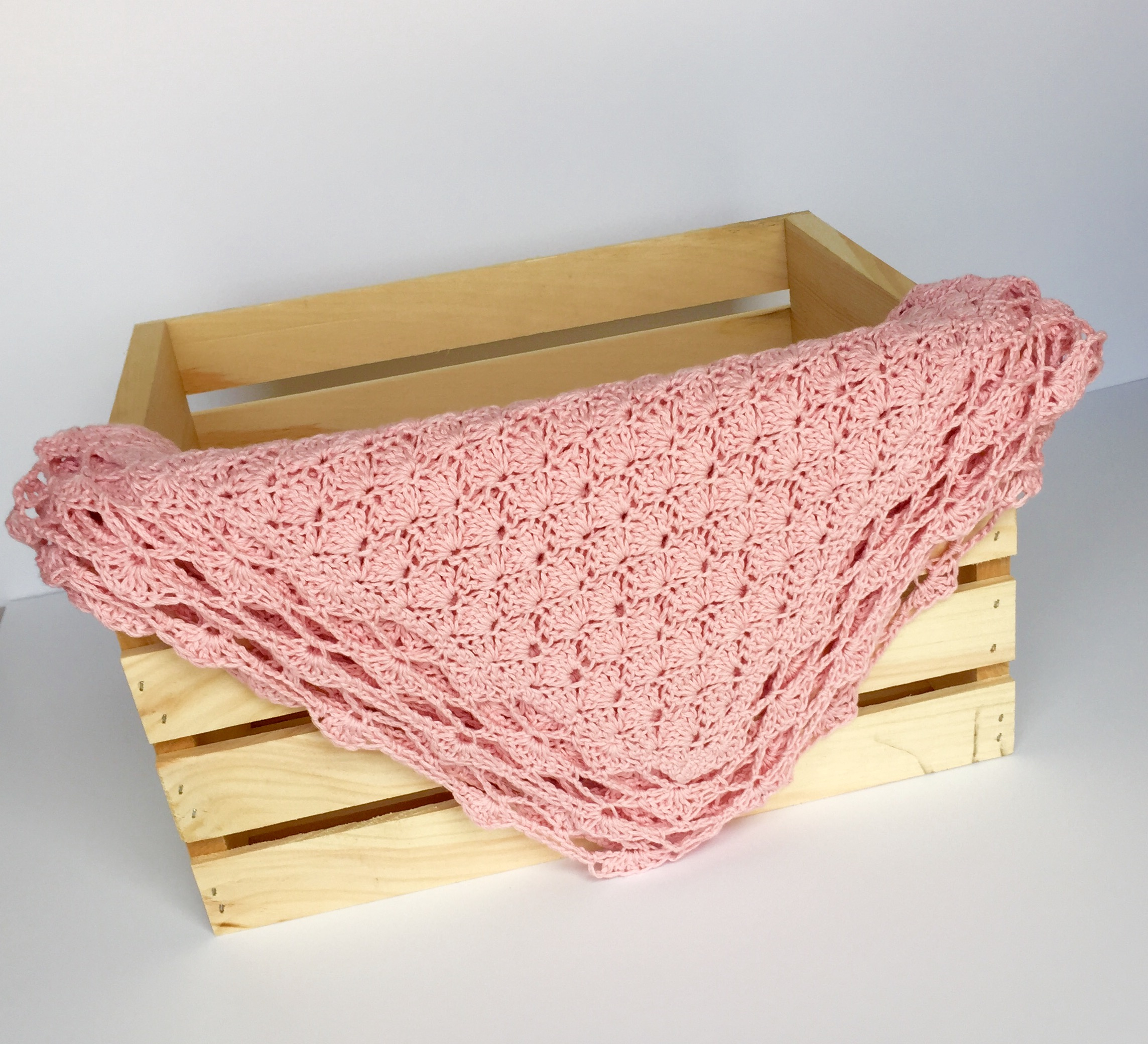 Crochet Pattern For Baby Blanket Crochet Pattern Shells Heirloom Ba Blanket