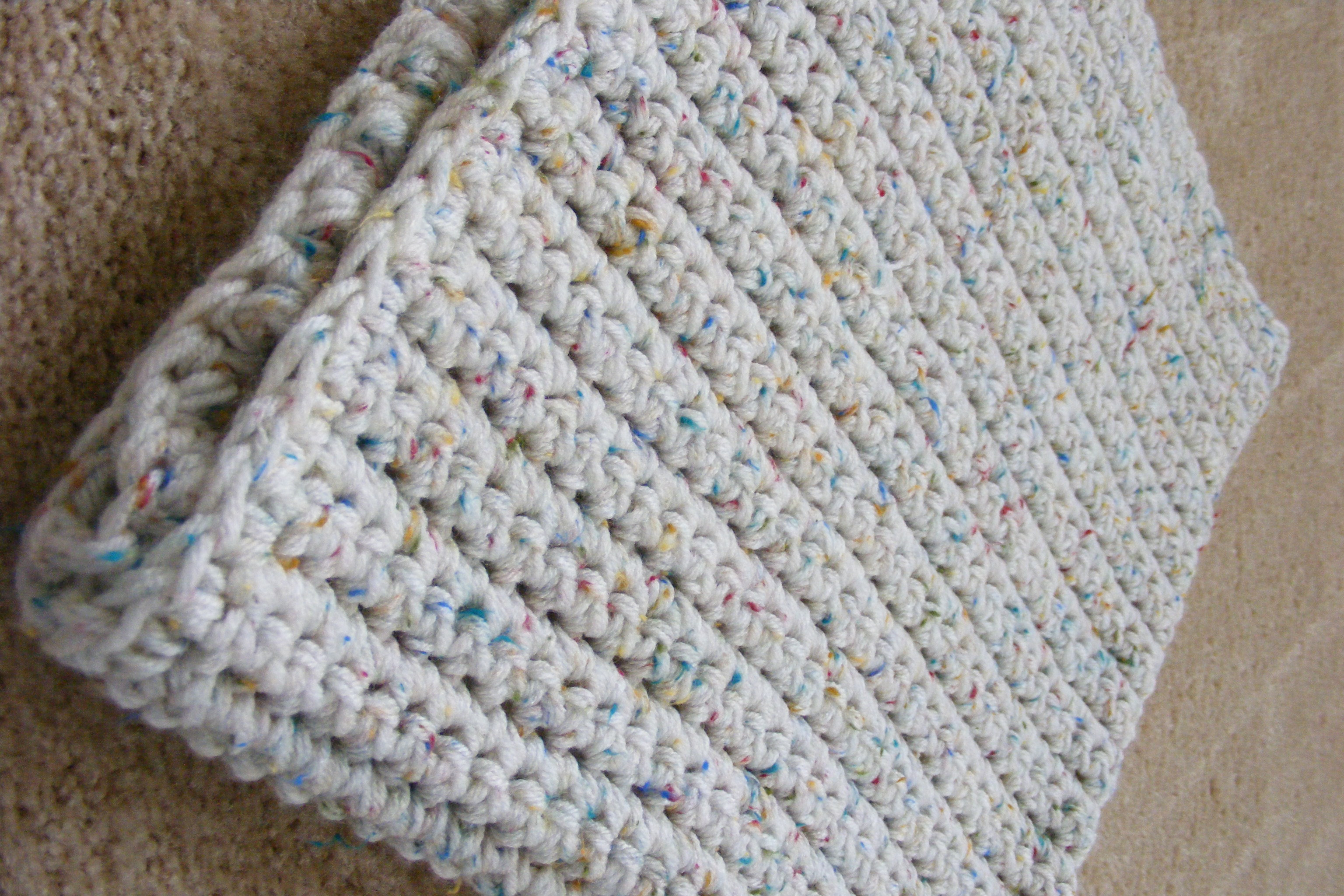 Crochet Pattern For Baby Blanket Single Crochet Ba Blanket Pattern Gretchkals Yarny Adventures