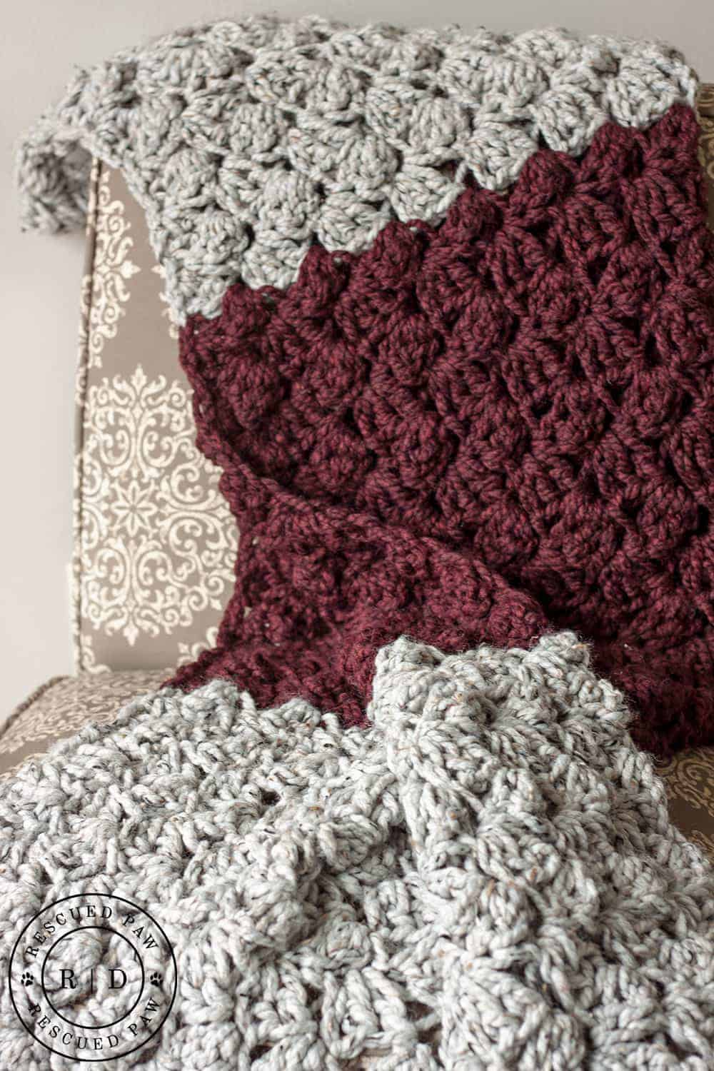 Crochet Pattern Free Charlotte Crochet Blanket Pattern Rescued Paw Designs Crochet