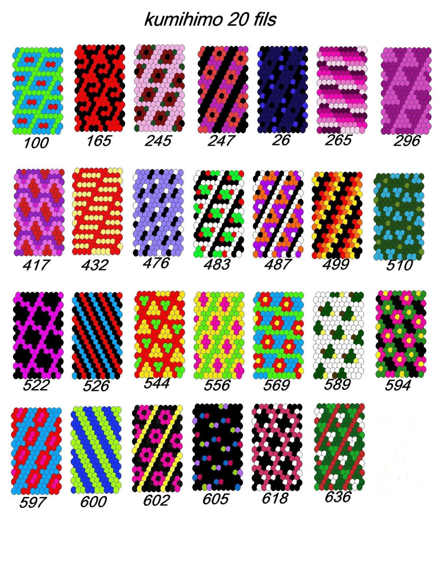 Crochet Pattern Generator Image Result For Kumihimo Patterns With Beads Generator Kumi