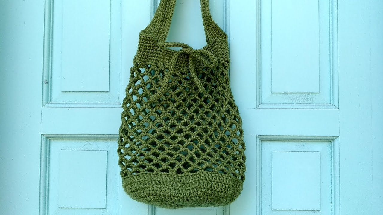 Crochet Pattern Market Bag How To Crochet A Market Bag Youtube