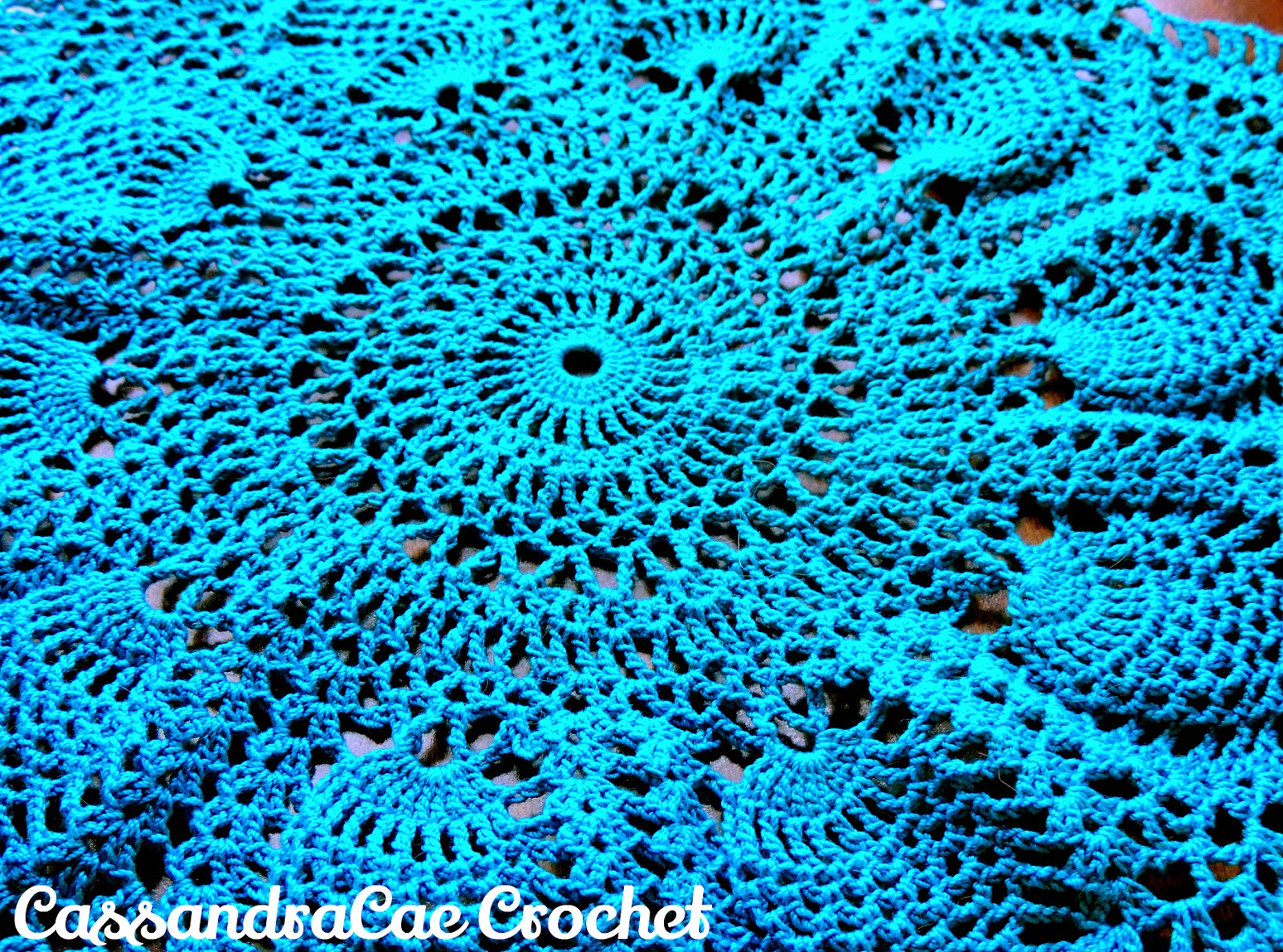 Crochet Pattern Pineapple Pink Pineapple Doily Free Crochet Pattern