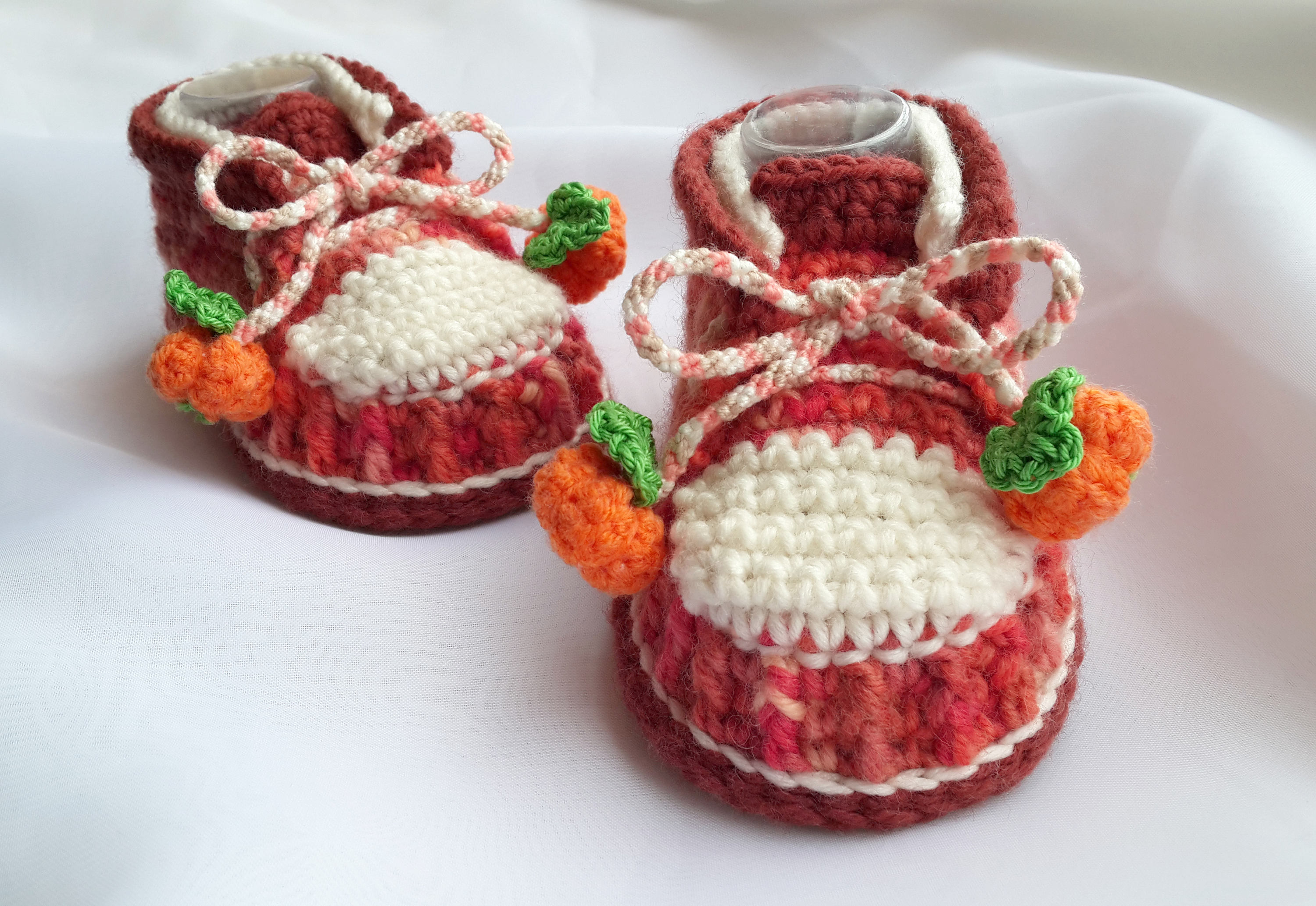 Crochet Patterns For Babies Crochet Pattern Ba Shoes Crochet Booties Ba Pumpkin Etsy