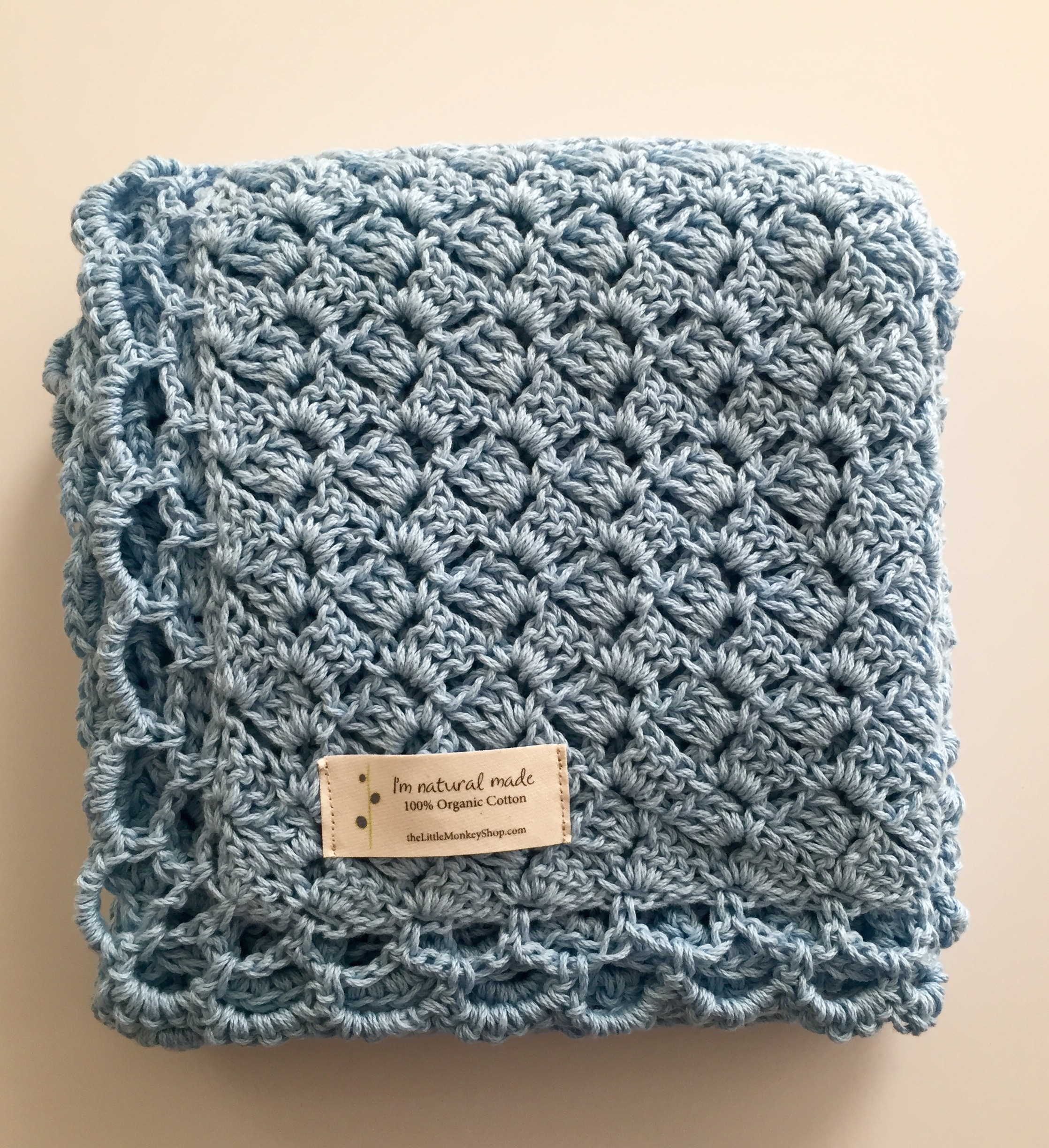 Crochet Patterns For Babies Diy Yarn And Crochet Pattern Kit Ba Blue Ba Blanket