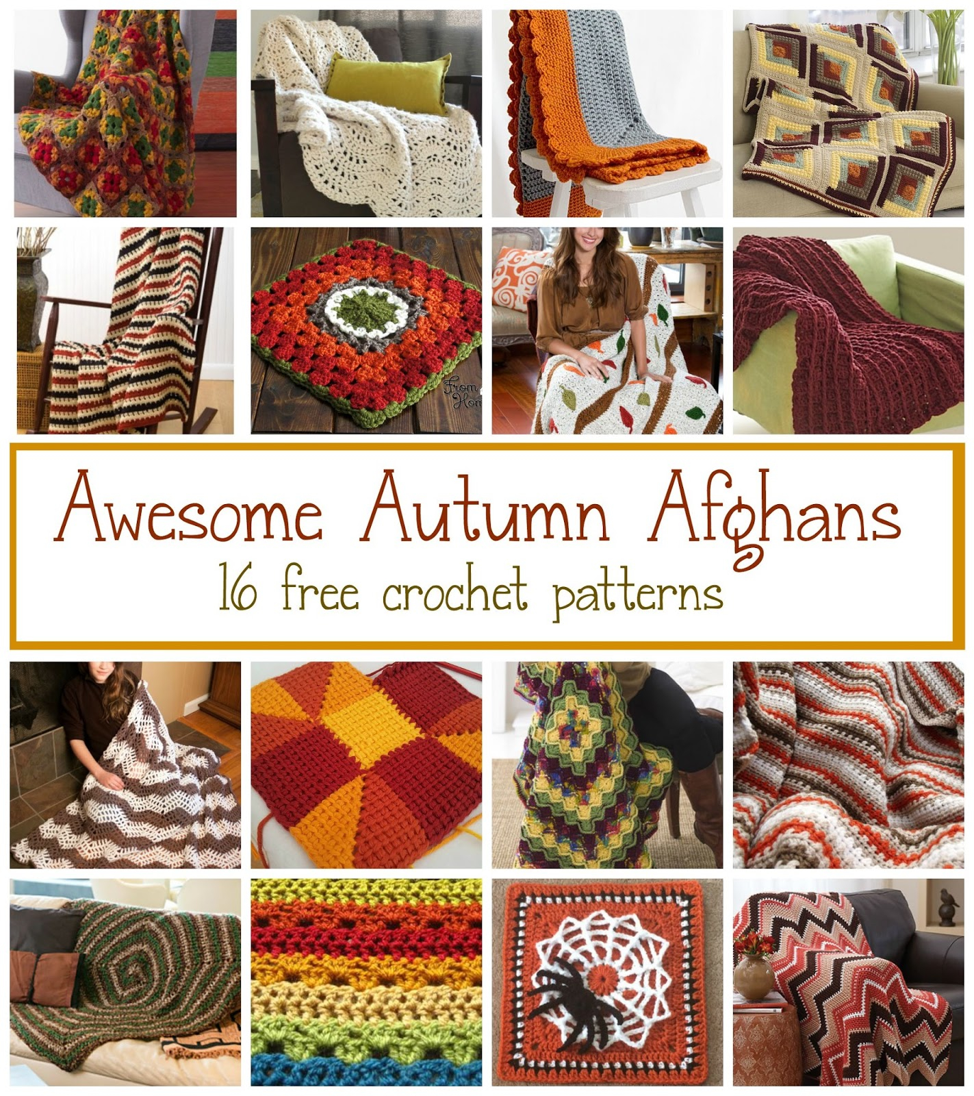 Crochet Patterns Free Afghan Fiber Flux Awesome Autumn Afghans 16 Free Crochet Patterns