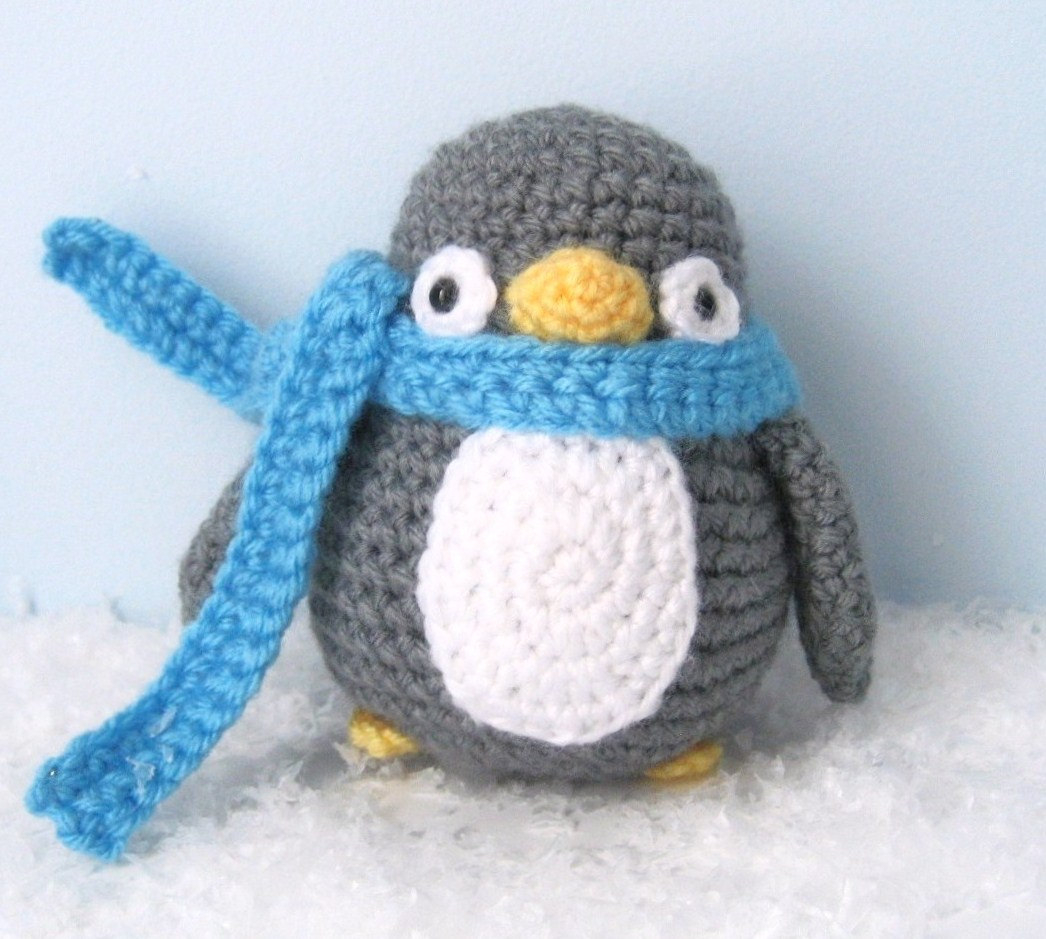 Crochet Penguin Pattern Amigurumi Crochet Penguin Pattern Digital Download Etsy