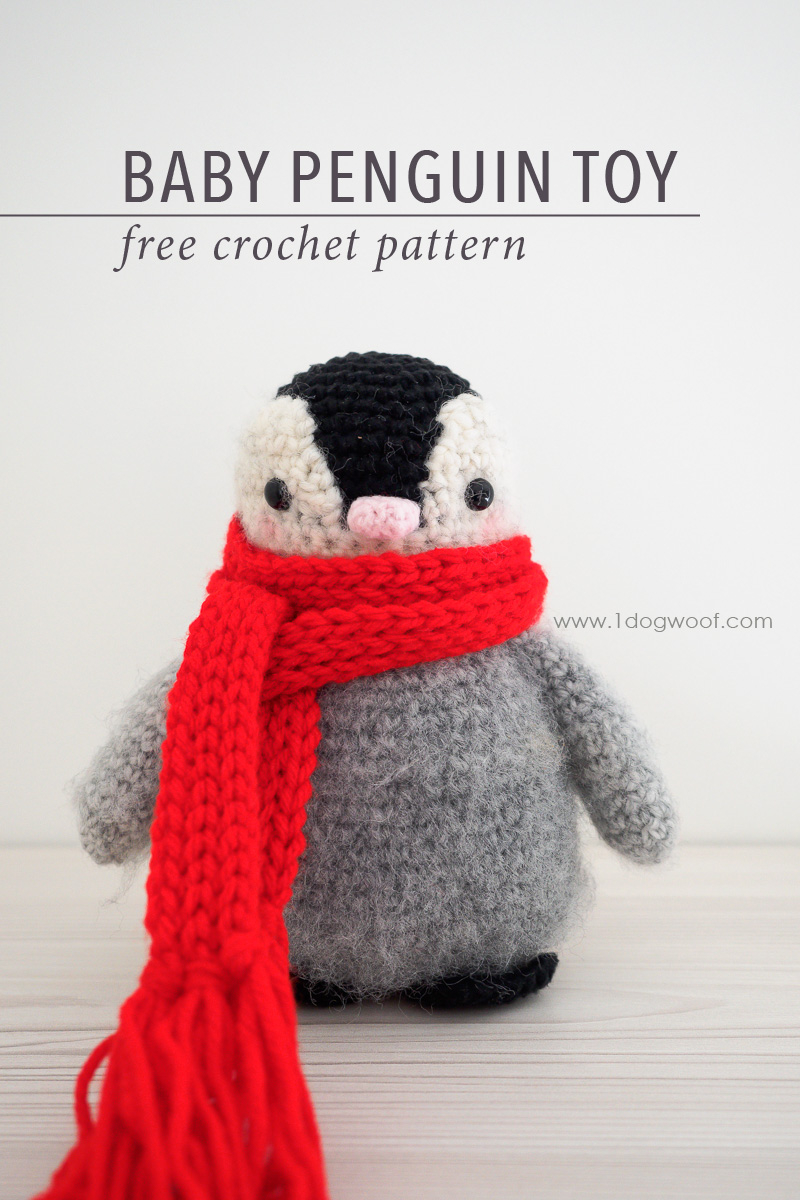 Crochet Penguin Pattern Ba Penguin Amigurumi Toy Crochet Pattern One Dog Woof