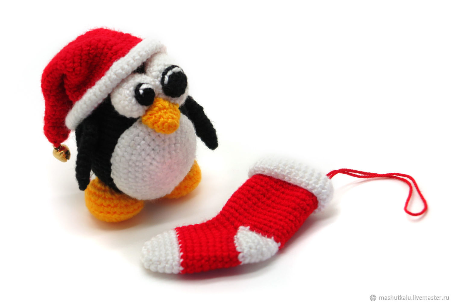 Crochet Penguin Pattern Christmas Penguin Crochet Toy Pattern Amigurumi Christmas