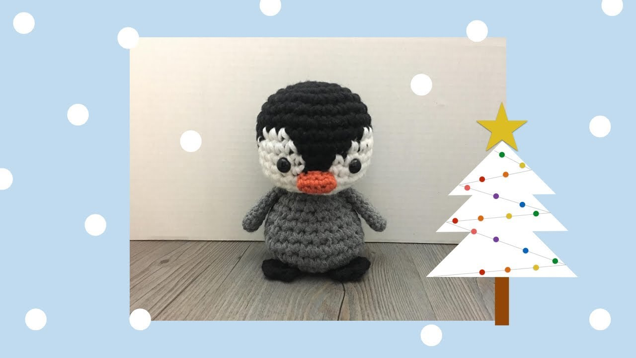 Crochet Penguin Pattern Crochet Penguin Free Amigurumi Pattern Youtube