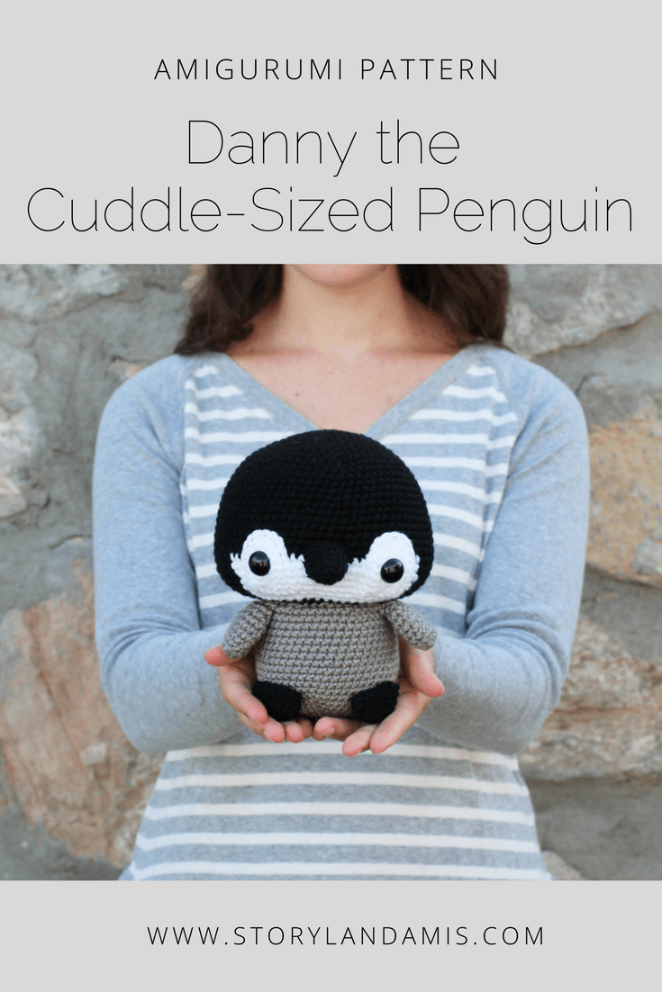 Crochet Penguin Pattern Pattern Danny The Cuddle Sized Penguin Amigurumi Amigurumi
