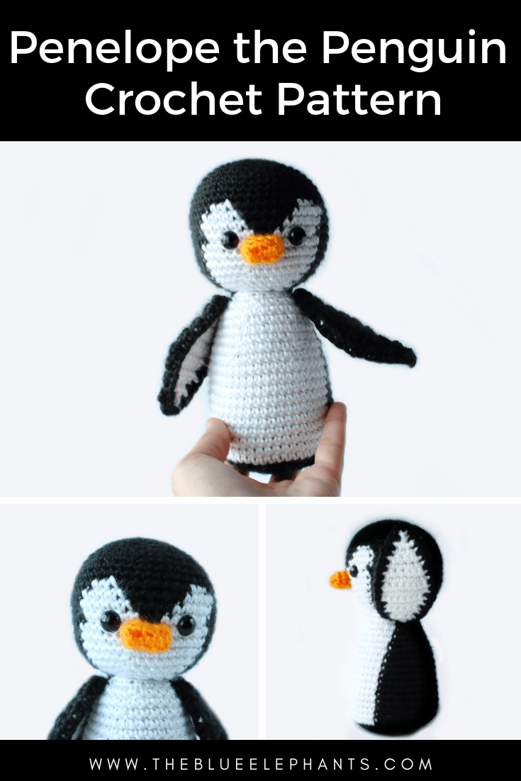 Crochet Penguin Pattern Penelope The Penguin Free Penguin Crochet Pattern