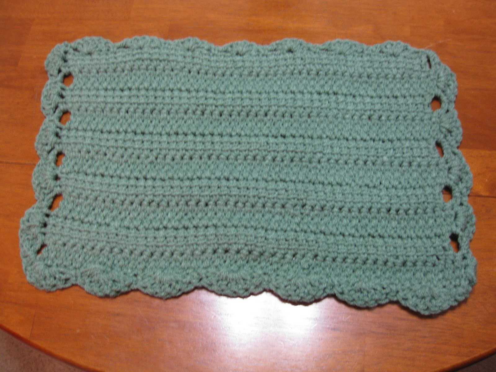 Crochet Placemat Pattern 10 Free Crochet Placemat Patterns