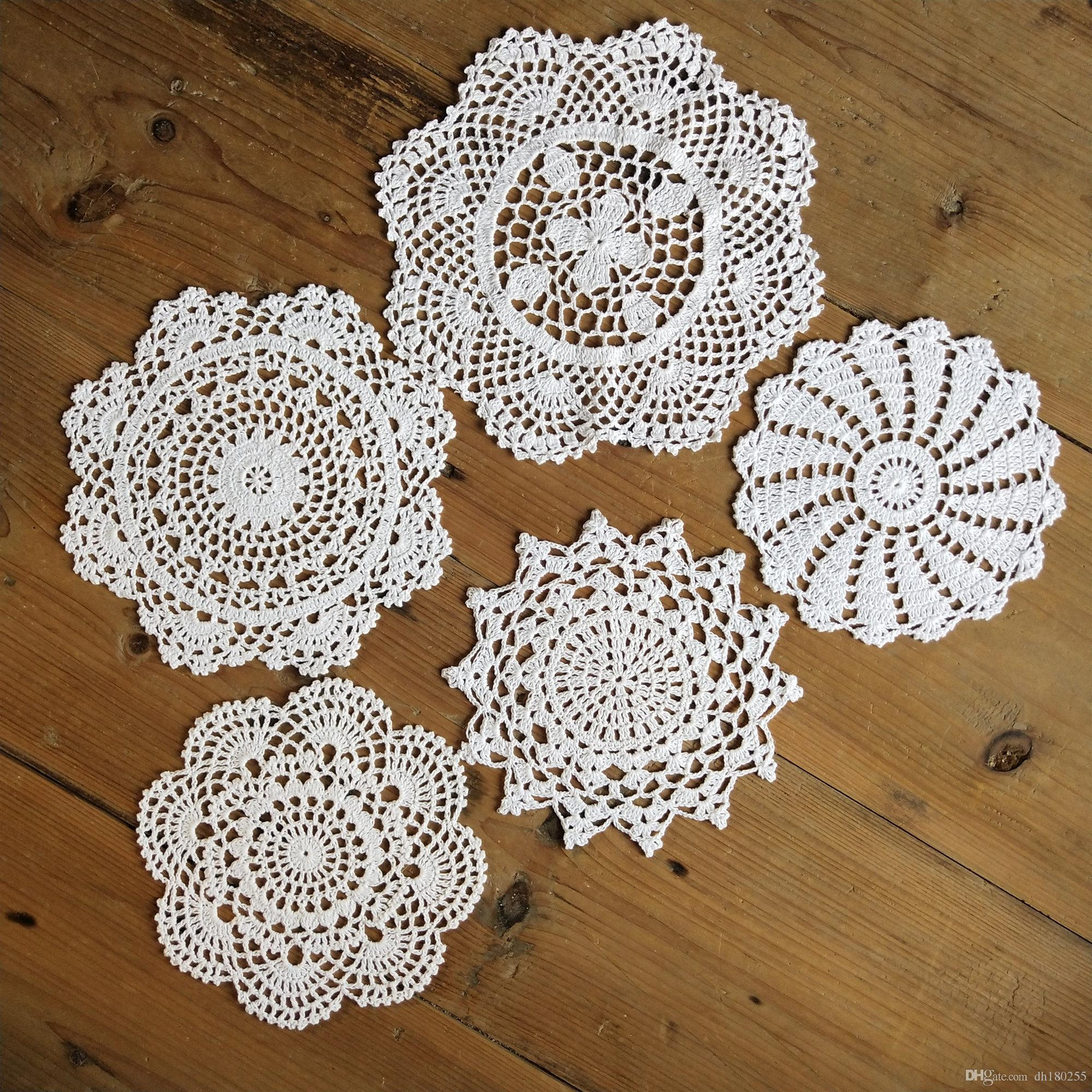 Crochet Placemat Pattern 2019 Of 10 Design Nice Flower Crochet Pattern Round Doilies