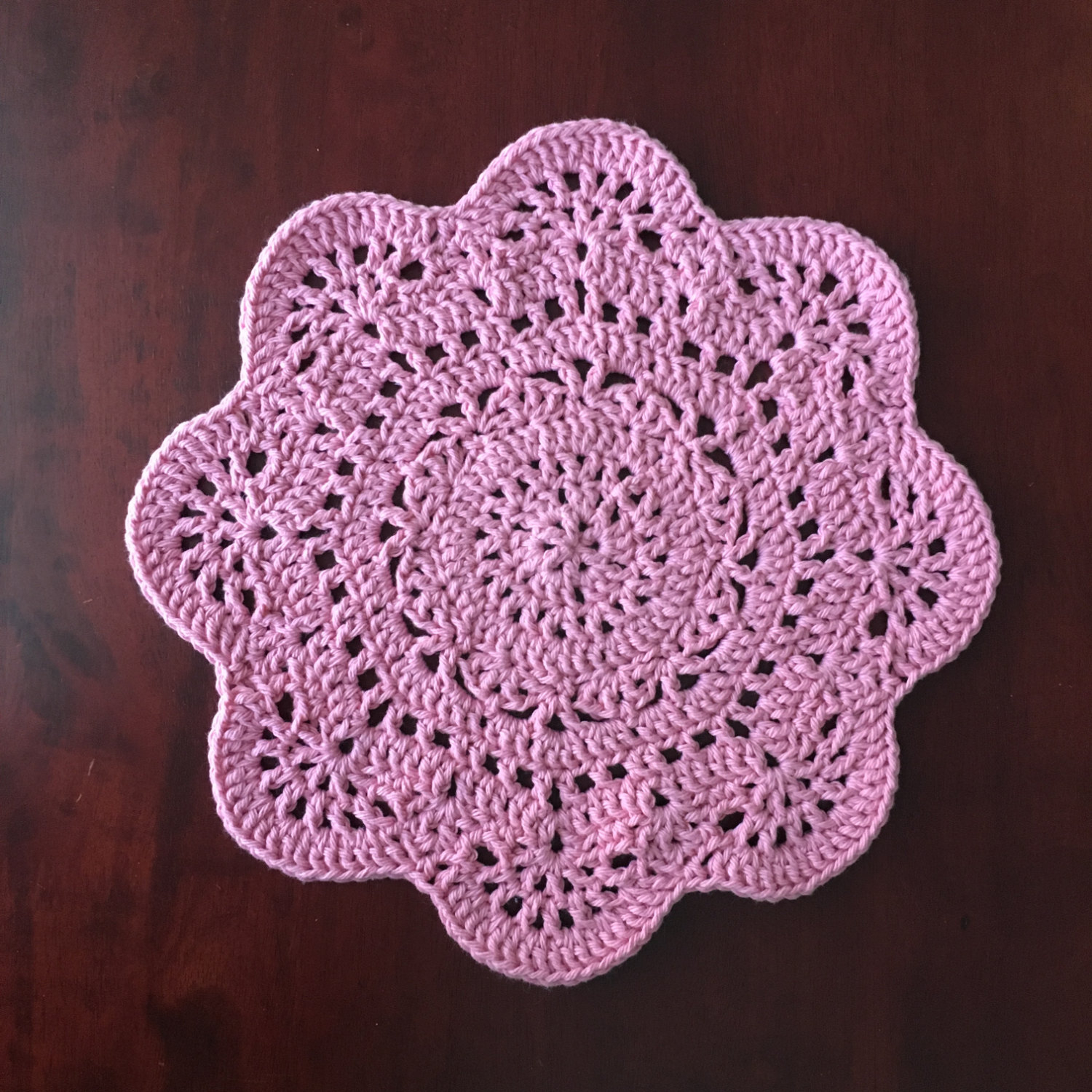 Crochet Placemat Pattern Crochet Placemat Pattern Flower Placemat Pattern Crochet Etsy