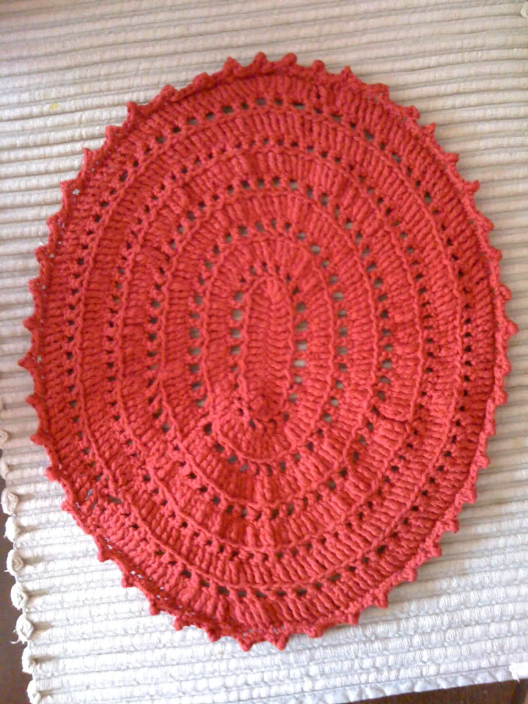 Crochet Placemat Pattern Oval Placemat Crochet Crochet Placemats Crochet Placemat