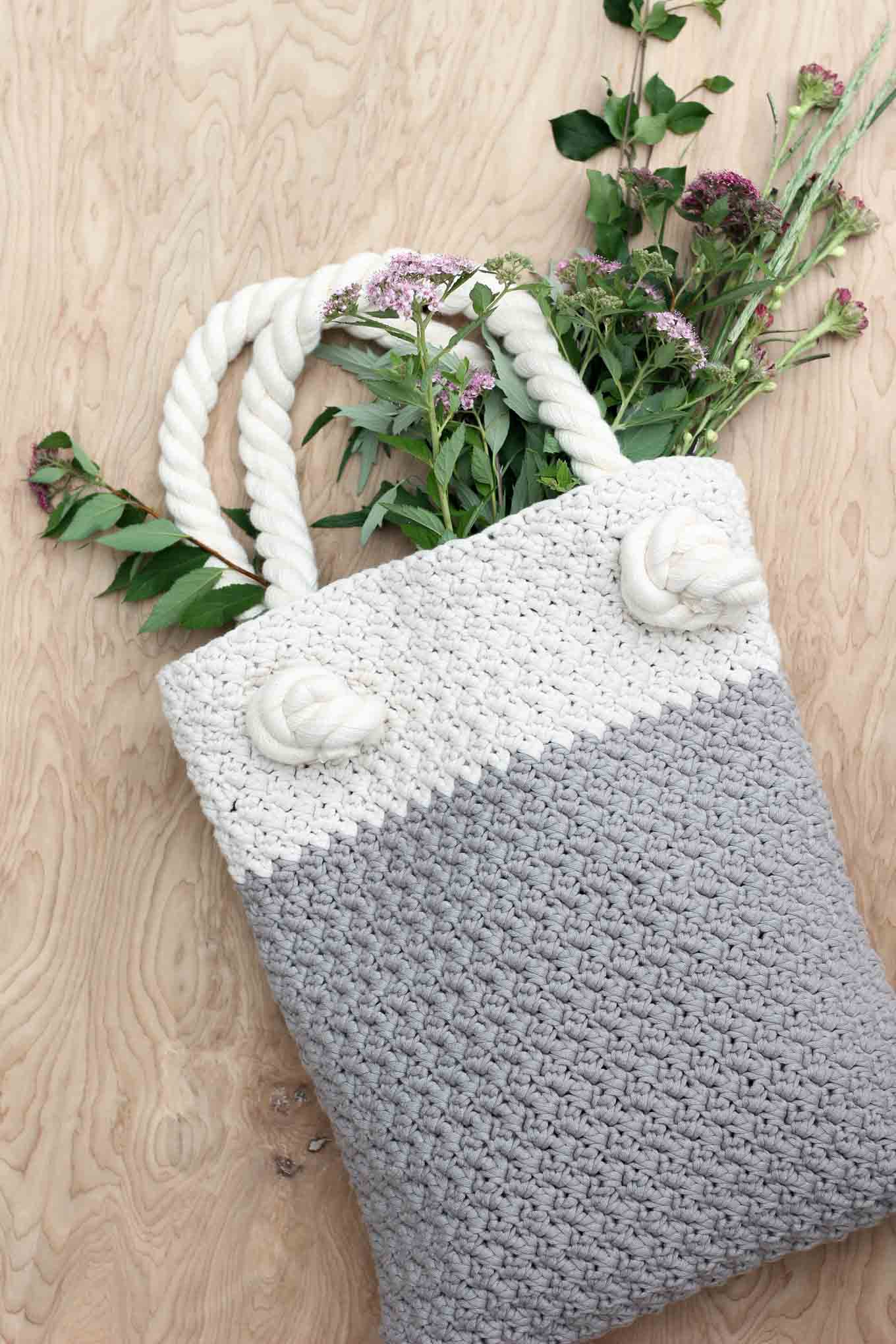 Crochet Purse Patterns Easy Modern Free Crochet Bag Pattern For Beginners