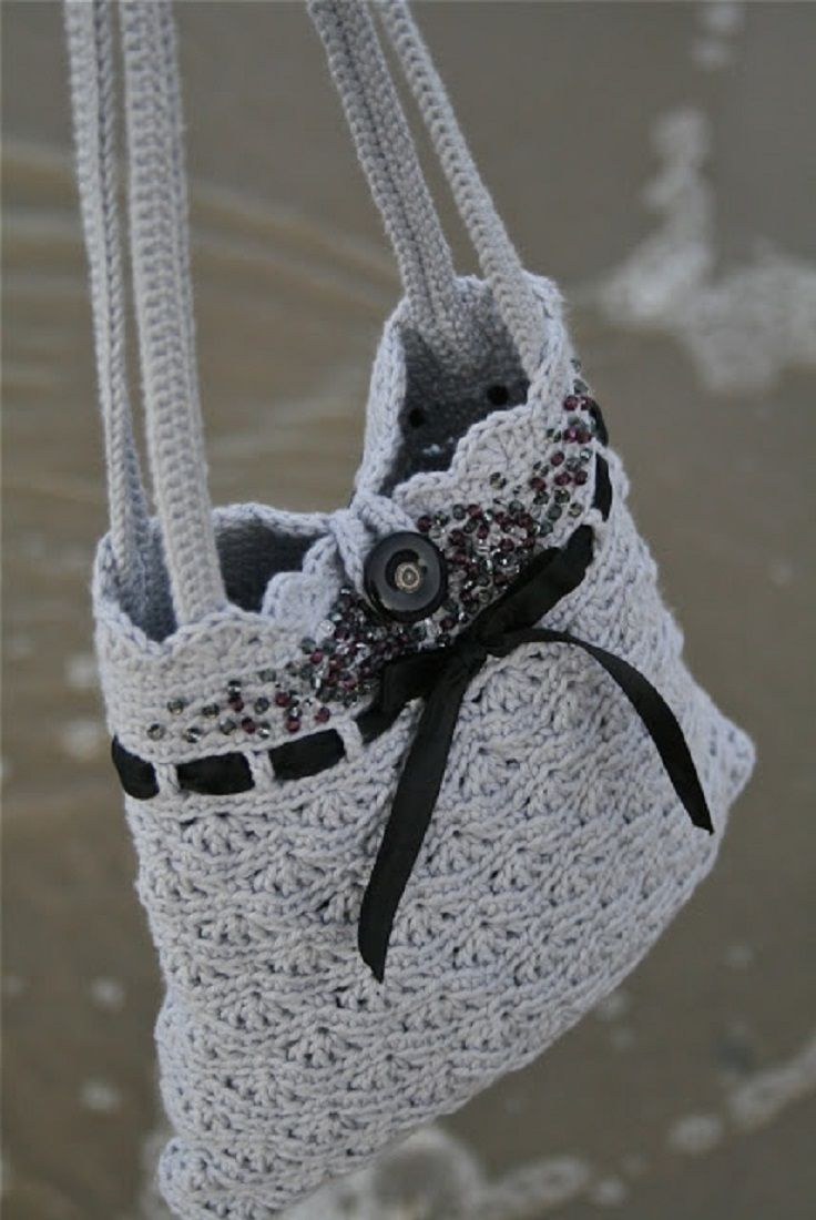 Crochet Purse Patterns Top 10 Gorgeous Crochet Patterns For Handbags Bags Pinterest