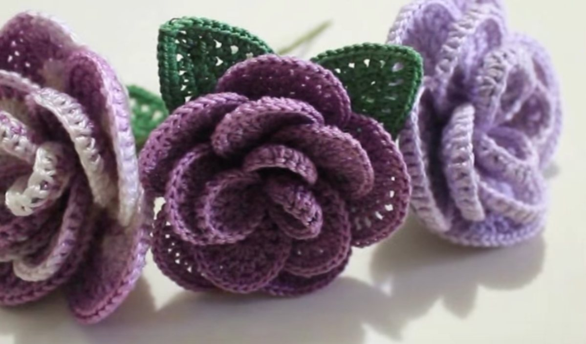 Crochet Rose Pattern Crochet Roses Free Pattern Your Crochet