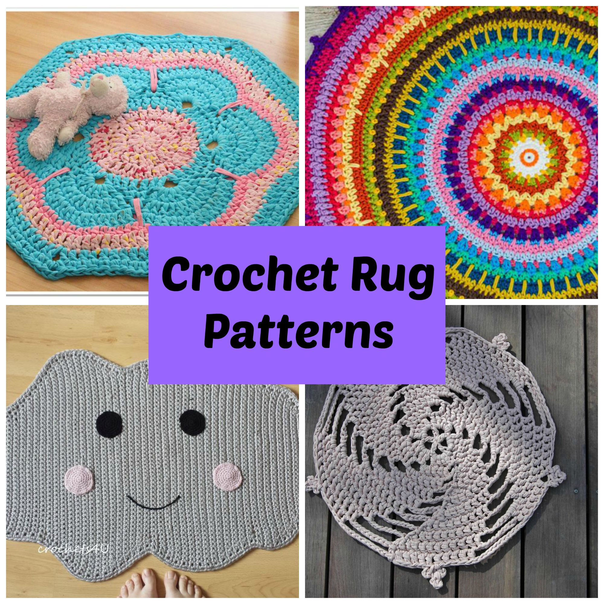 Crochet Rug Pattern Crochet Rug Patterns For A Handmade Home