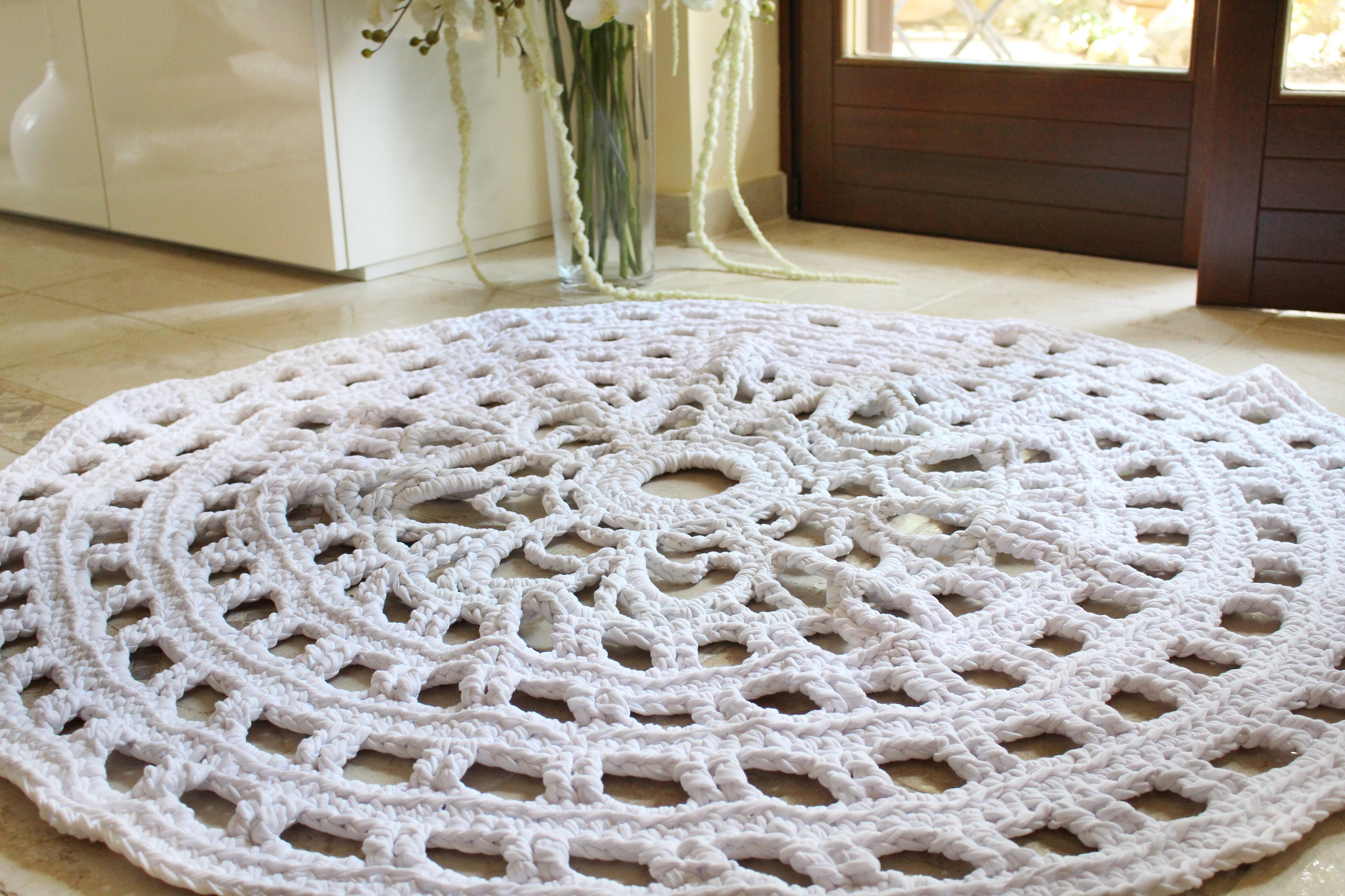 Crochet Rug Pattern Doily Rug Pattern Crochet Rug Pattern Crochet Pattern Hygge Etsy