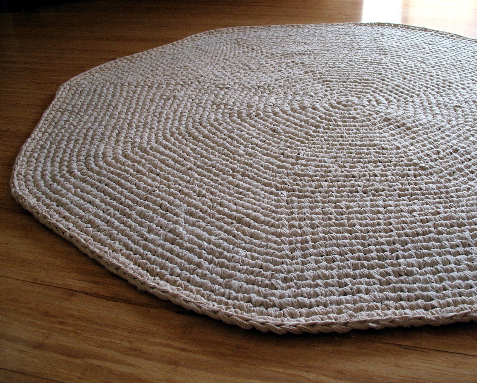 Crochet Rug Pattern Eclectic Me Calico Crochet Rug Pattern