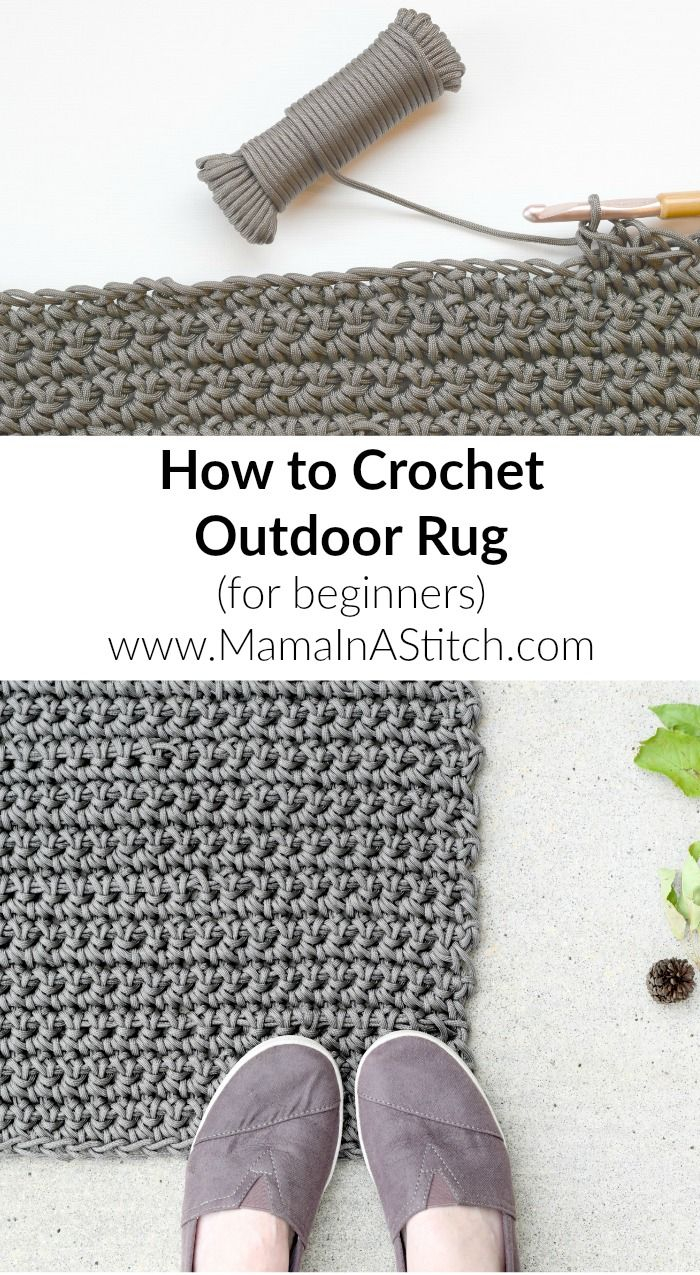 Crochet Rug Pattern How To Crochet An Outdoor Rug For Beginners Moogly Community
