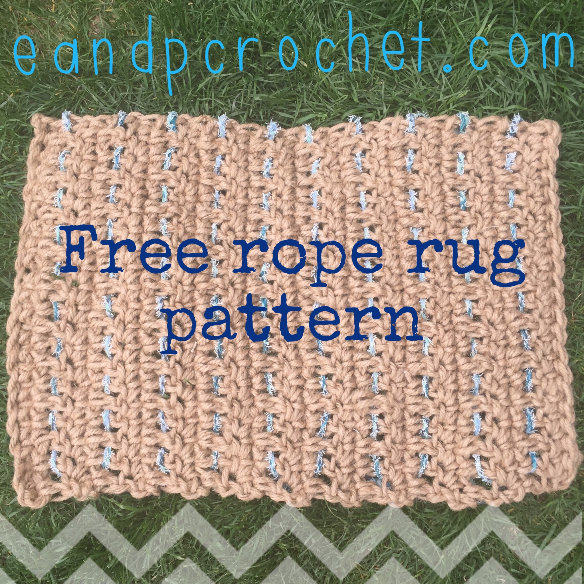 Crochet Rug Pattern Pattern Outdoor Crochet Rope Rug Evelyn And Peter Crochet