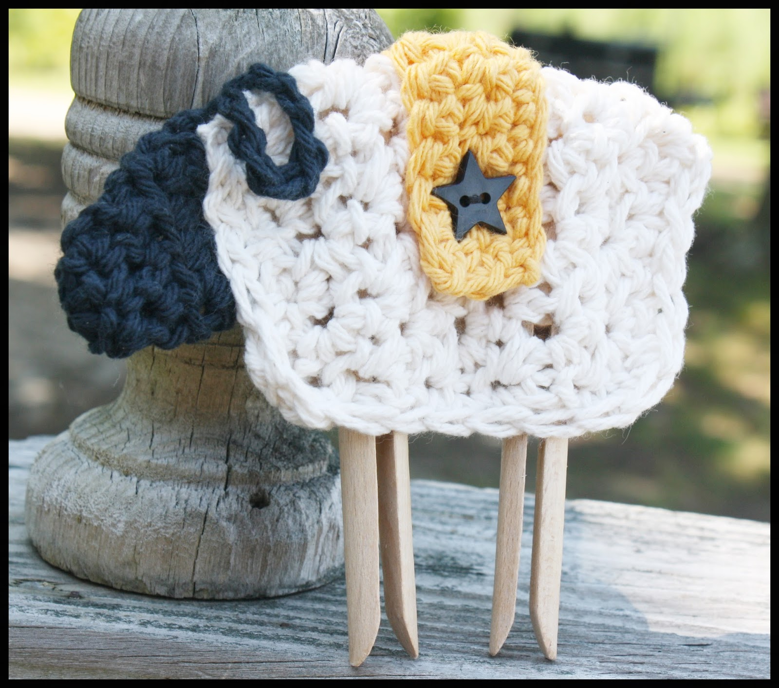 Crochet Sheep Pattern 123imaginationalive Free Primitive Sheep Crochet Pattern With