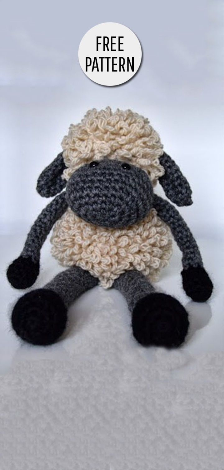 Crochet Sheep Pattern Amigurumi Lamb Free Crochet Pattern Sheep Lamp Soft Plush Toy
