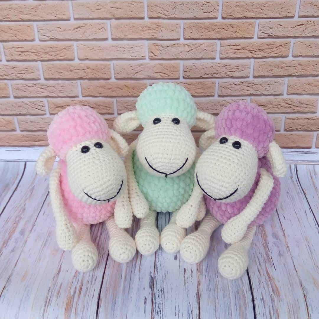 Crochet Sheep Pattern Amigurumi Sheep Plush Toy Pattern Amigurumi Today