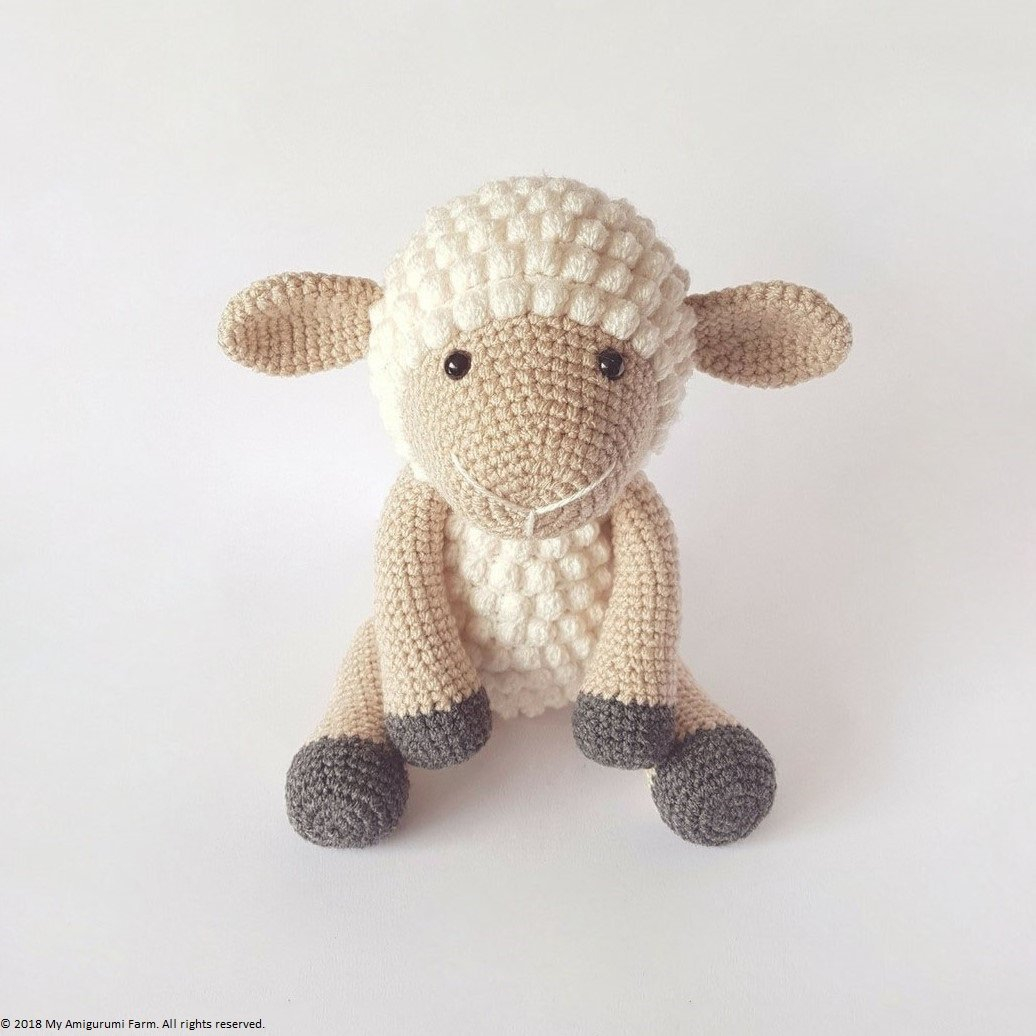 Crochet Sheep Pattern Pattern Crochet Sheep Pattern Amigurumi Sheep Pattern Etsy