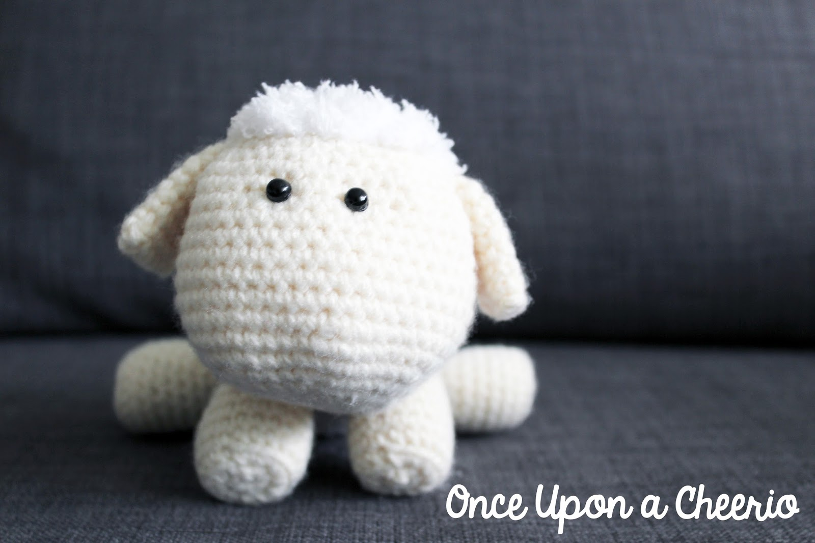 Crochet Sheep Pattern Rosemary The Lamb Crochet Pattern Once Upon A Cheerio