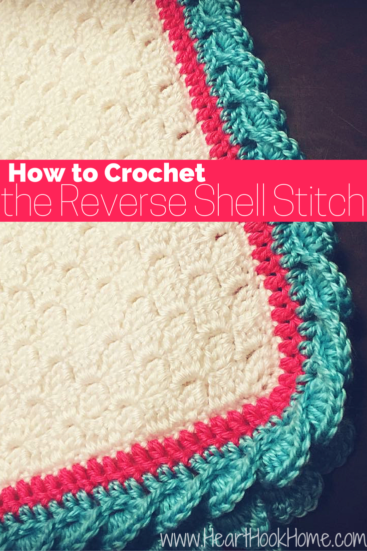 Crochet Shell Pattern Scarf How To Crochet The Reverse Shell Stitch With Photos