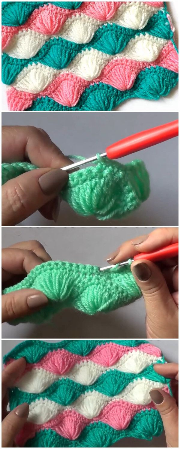 Crochet Shell Stitch Pattern Crochet Shell Stitch Crochet And Knitting Pinterest Crochet