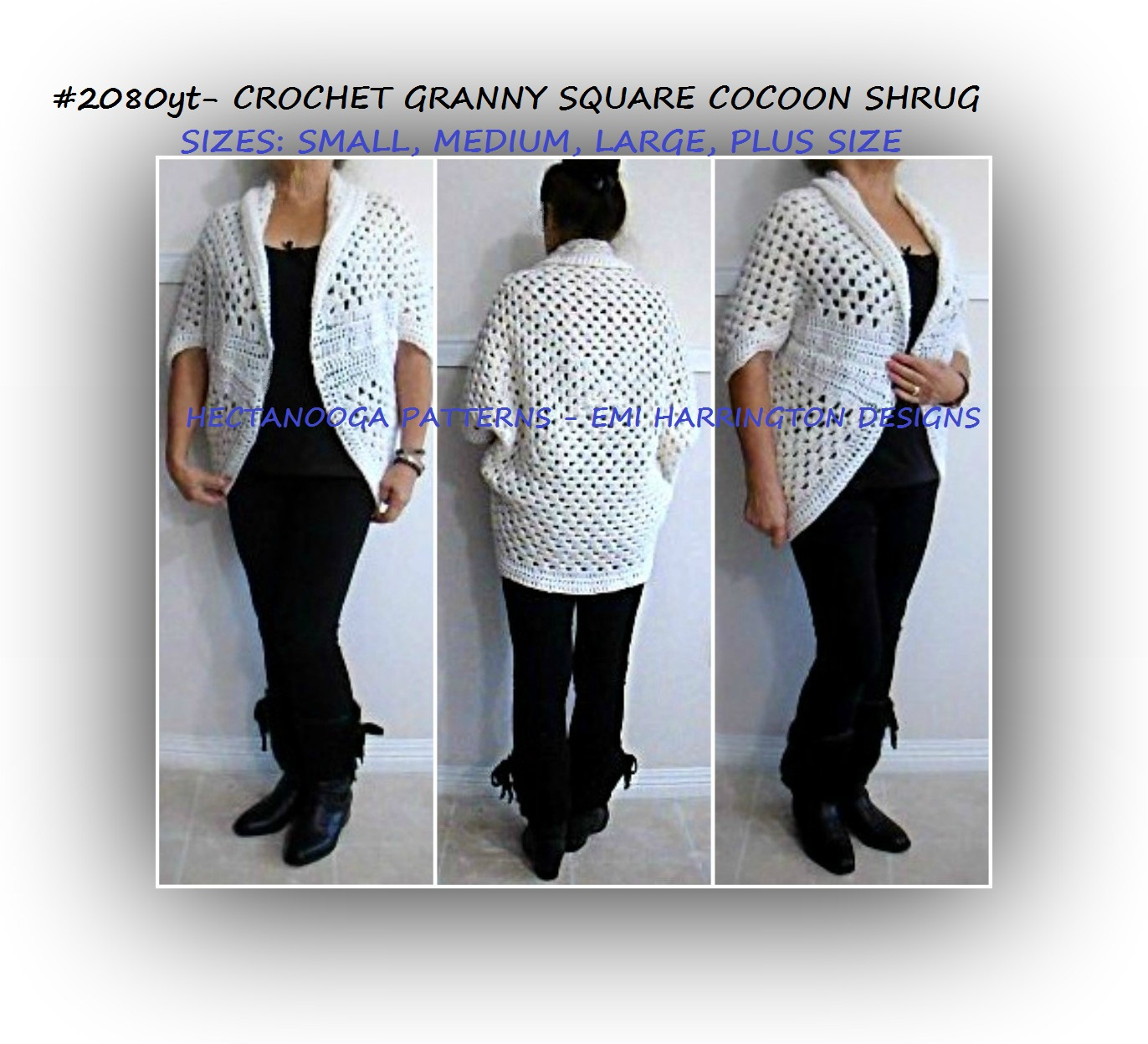 Crochet Shrug Plus Size Pattern Hectanooga Patterns Free Crochet Pattern Granny Square Outdoor