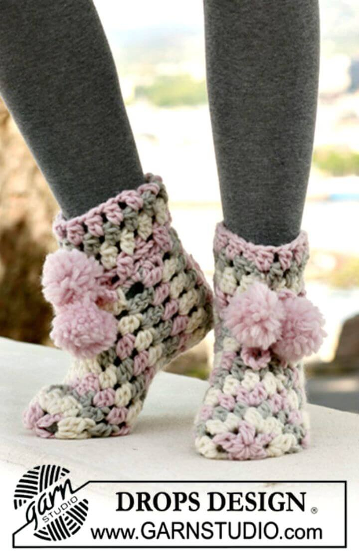 Crochet Slipper Boots Free Pattern Crochet Slippers Pattern 62 Free Crochet Patterns Diy Crafts