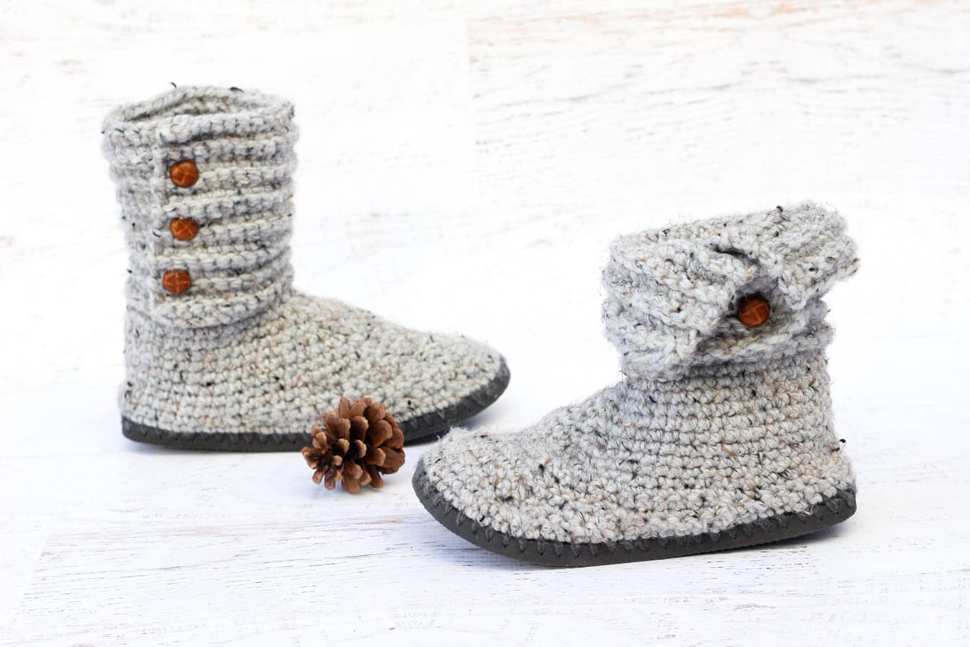 Crochet Slipper Boots Free Pattern How To Crochet Boots With Flip Flops Free Pattern Video Tutorial