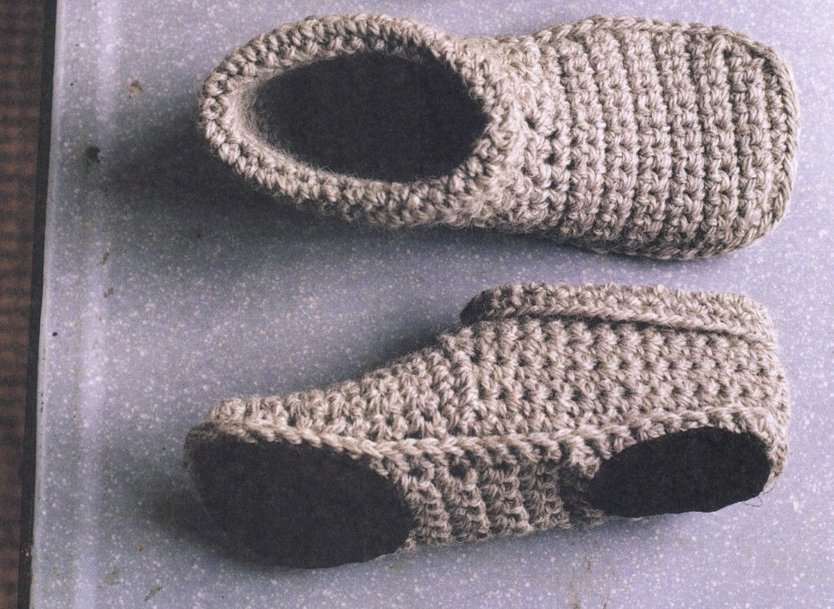 Crochet Slipper Boots Free Pattern Unisex Slippers Crochet And Knitted Free Patterns Crochet