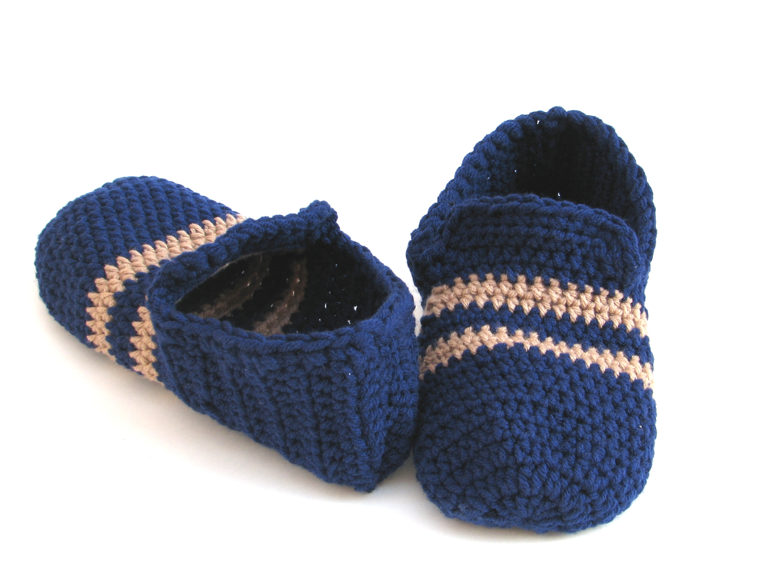 Crochet Slippers Pattern Free Mens Slippers Crochet Pattern Pdfeasy Great For Beginners Shoes